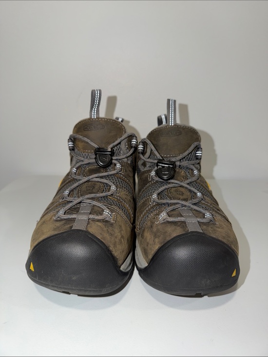 KEEN 13EE Gargoyle Navy Utility Men\'s Atlanta Cool II ESD Steel Toe Hiker Boots main image 10